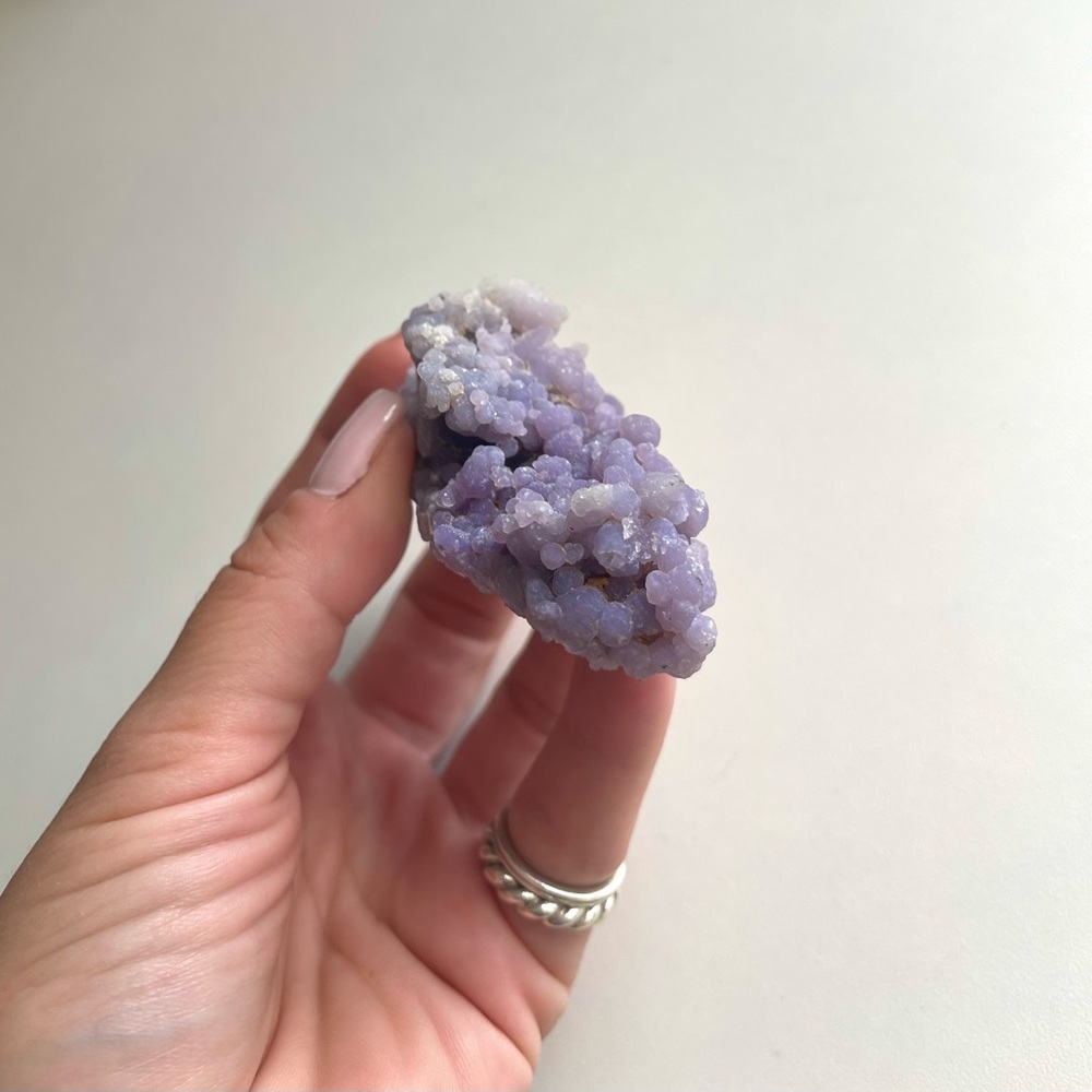 Grape Agate Chalcedony Botryoidal Specimen Crystal Spirituality Healing - Picture 11 of 13